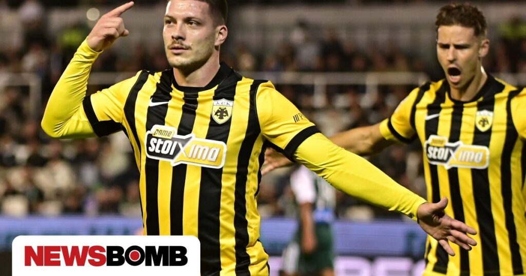 Παναθηναϊκός-–-ΑΕΚ:-Τα-δύο-γκολ-του-Γιόβιτς-και-το-χαμένο-πέναλτι-του-Σφιντέρσκι-–-Δείτε-βίντεο