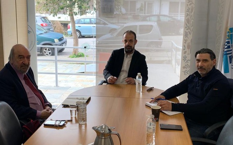 Συναντήσεις Νικητιάδη σε Ρόδο με Σύνδεσμο Ιδιοκτητών Ταξί και Ομοσπ. Εμπορίου και Επιχειρηματικότητας Δωδεκανήσου