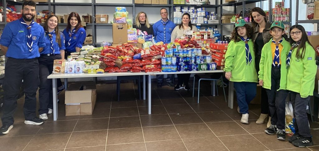 Ευχαριστίες στο 1ο Σύστημα Προσκόπων Ρόδου, και τους πολίτες για τη στήριξη της «Δομής Συσσιτίου» του Δημοτικού Οργανισμού Πρόνοιας