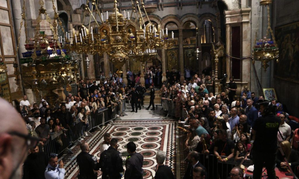 Απαγορεύτηκε η είσοδος του καθολικού Πατριάρχη Ιεροσολύμων στον Πανάγιο Τάφο την Κυριακή των Βαΐων