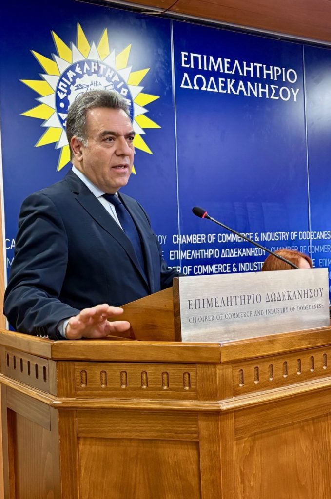 ΜΑΝΟΣ ΚΟΝΣΟΛΑΣ: «Η επιχειρηματικότητα στα νησιά, είναι η Ελλάδα της Δημιουργίας»