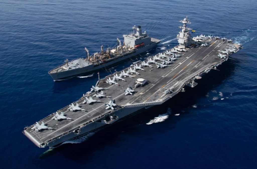ΗΠΑ: Φωτιά στο αεροπλανοφόρο USS Gerald Ford, δύο ναύτες τραυματίστηκαν