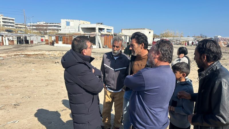 Γιώργος Σταμάτης για Ρομά «Με κοινή συνεργασία και συνεννόηση θα βρεθεί λύση σε αυτό το χρόνιο πρόβλημα