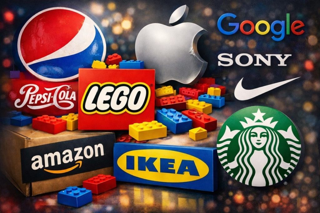 Από την Pepsi μέχρι την Lego: Οι αλλόκοτες ιστορίες πίσω από τα ονόματα των μεγάλων brands Από την Pepsi μέχρι την Lego: Οι αλλόκοτες ιστορίες πίσω από τα ονόματα των μεγάλων brands