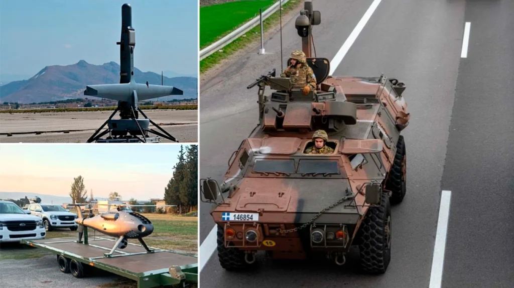 Tα οπλικά συστήματα της νέας εποχής των Ενόπλων Δυνάμεων όπως παρουσιάστηκαν στην παρέλαση για την επέτειο της 25ης Μαρτίου 1821 Tα οπλικά συστήματα της νέας εποχής των Ενόπλων Δυνάμεων όπως παρουσιάστηκαν στην παρέλαση για την επέτειο της 25ης Μαρτίου 1821