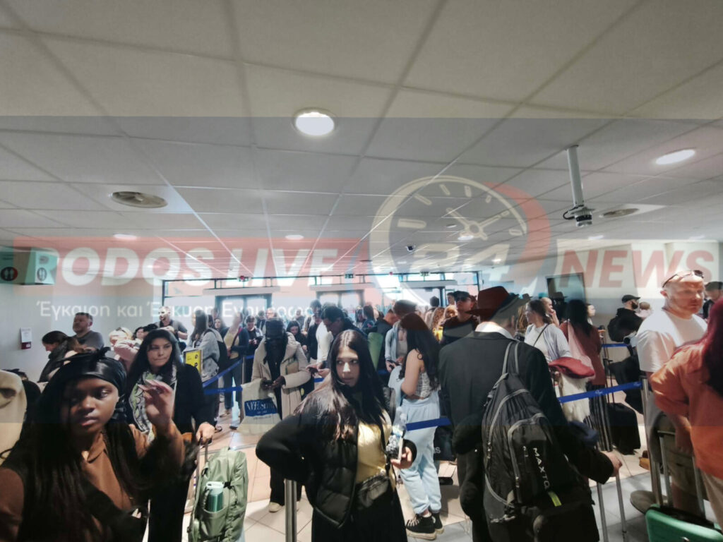 ΡΟΔΟΣ: Εικόνες ντροπής στο «Διαγόρας» – Εγκλωβισμένοι εκατοντάδες τουρίστες, «πρεμιέρα» με κλάματα και ουρές χιλιομέτρων