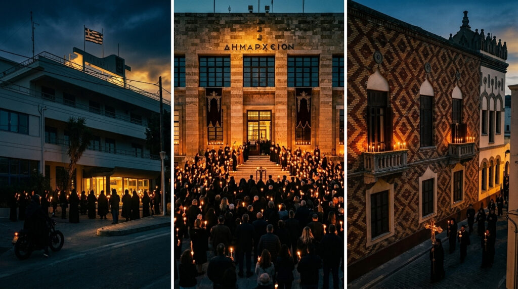 Πάσχα στη Ρόδο: Ο επιτάφιος της δημοτικής αρχής που αρνείται να αναστηθεί