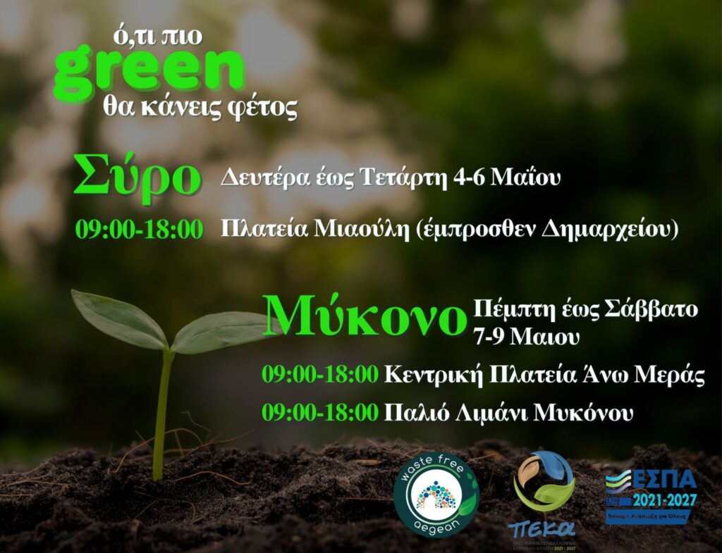 Συνεχίζεται η διανομή κομποστοποιητών από τον ΦοΔΣΑ Νοτίου Αιγαίου σε Σύρο  και Μύκονο – Η πιο Green επιλογή που μπορείς να κάνεις φέτος