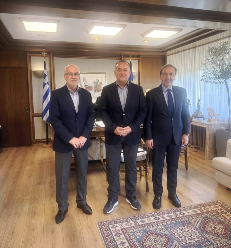 Συνάντηση του Βουλευτή Δωδεκανήσου Γιάννη Παππά στο Υπουργείο Δικαιοσύνης.