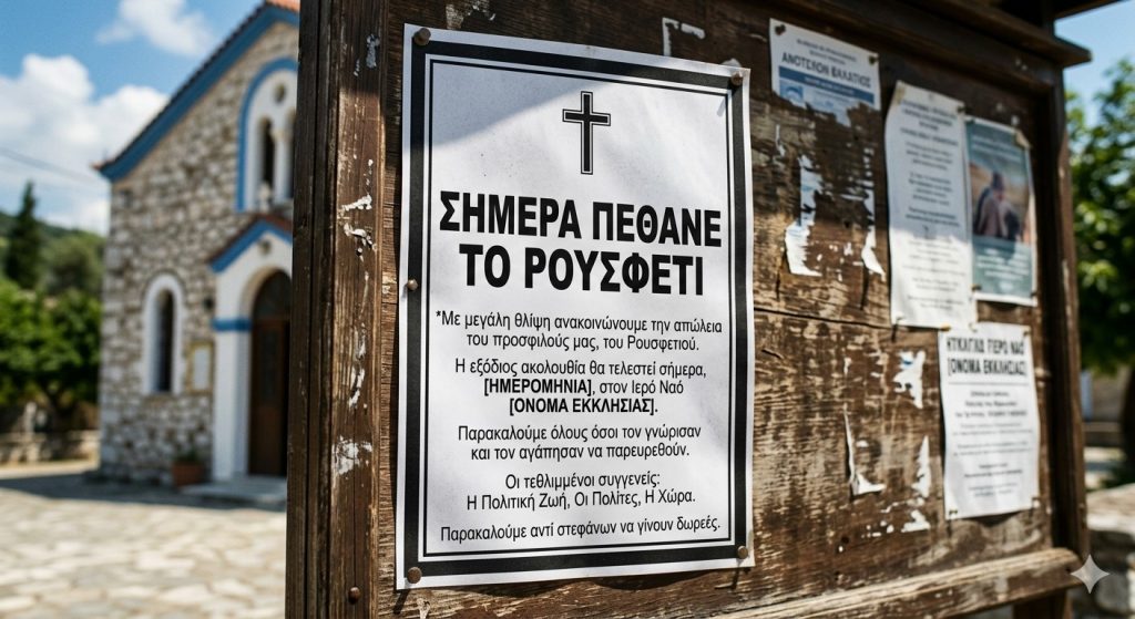 ΕΠΙΜΝΗΜΟΣΥΝΗ ΔΕΗΣΗ ΓΙΑ ΤΟ «ΠΑΙΔΙ ΤΟΥ ΛΑΟΥ»