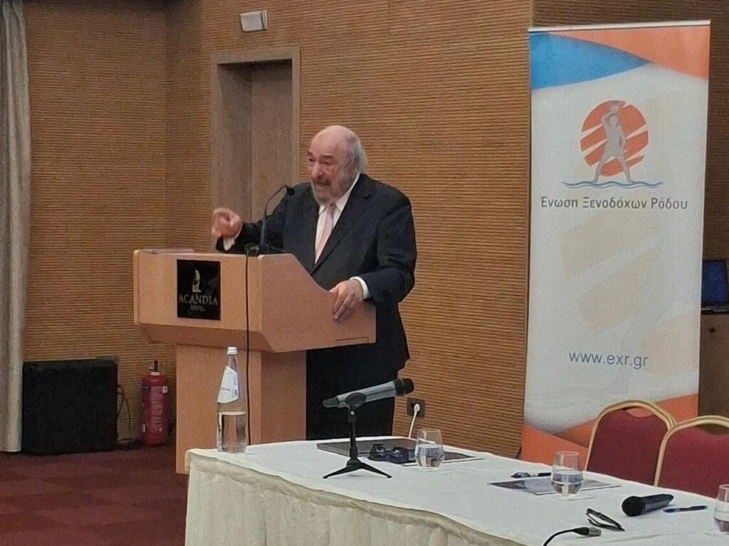 Γ. Νικητιάδης από τη Γ.Σ. της Ένωσης Ξενοδόχων Ρόδου: Τραγελαφικά όσα επιχειρεί η ΝΔ  στο Χωροταξικό του Τουρισμού