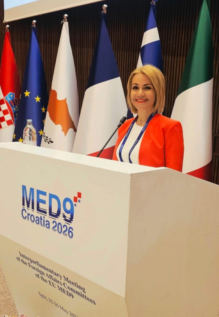 Η Μίκα Ιατρίδη ως εκπρόσωπος της Βουλής των Ελλήνων στη διακοινοβουλευτική συνάντηση των χωρών του ευρωπαϊκού Νότου στην Κροατία.