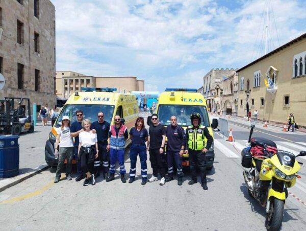 Θερμές ευχαριστίες στην εθελοντική υγειονομική ομάδα του 11ου TUI Διεθνούς Rhodes Marathon!