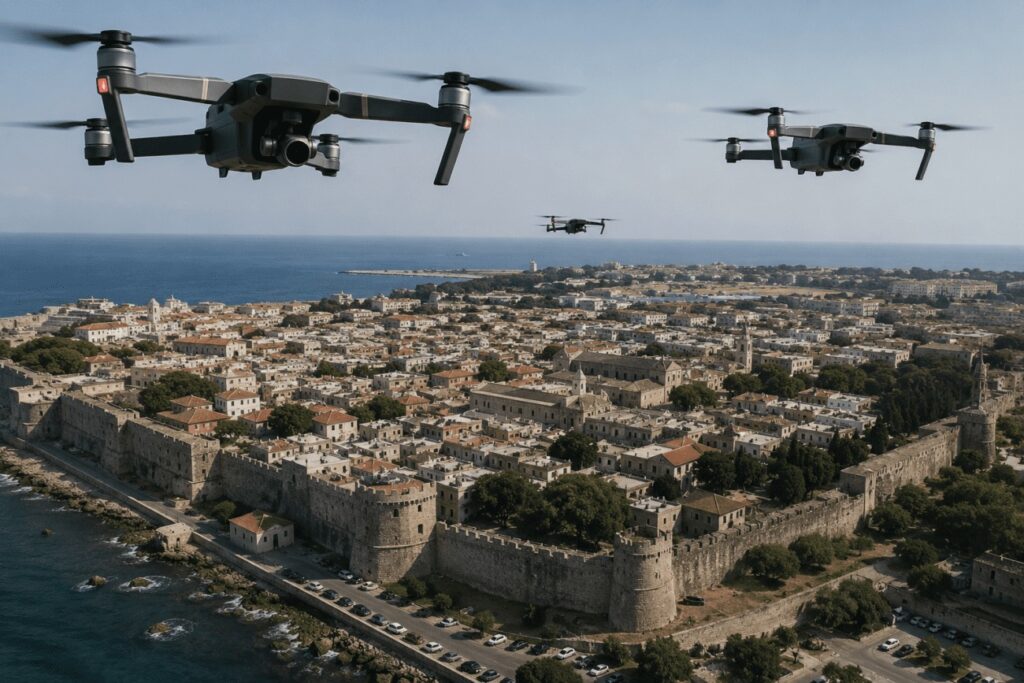 Η Αρχή Δεδομένων Προσωπικού Χαρακτήρα “φρενάρει” ακόμη και την ΕΛ.ΑΣ. – Τι σημαίνει αυτό για τα drones στη Μεσαιωνική Πόλη (έγγραφο Απόφασης)