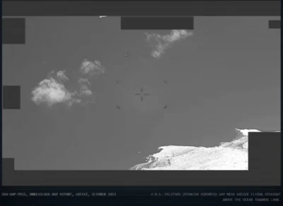 UFO και στην Ελλάδα είδαν πιλότοι των ΗΠΑ – Το Πεντάγωνο δημοσιοποίησε δεκάδες αρχεία και βίντεο για «εξωγήινη ζωή»