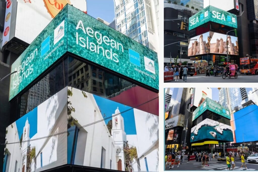 Γ. Χατζημάρκος για την προβολή στην Times Square: “Νησιά εξωστρέφειας, από τη γέννησή τους έως και σήμερα”