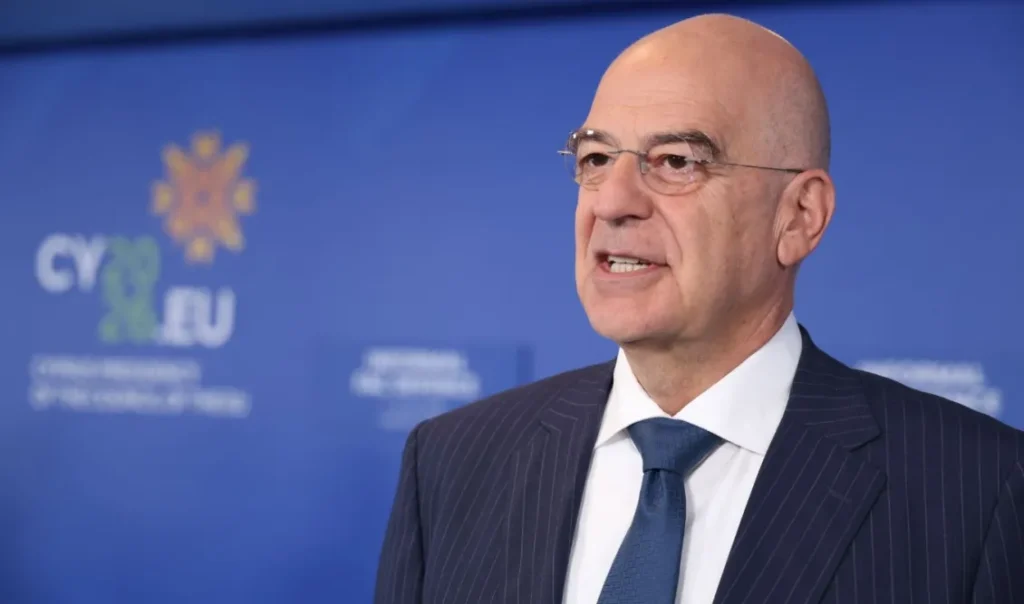 Νίκος Δένδιας από Λευκωσία: Ενημέρωσα τους ομολόγους μου στην ΕΕ για την τουρκική παρενόχληση διά ασυρμάτου