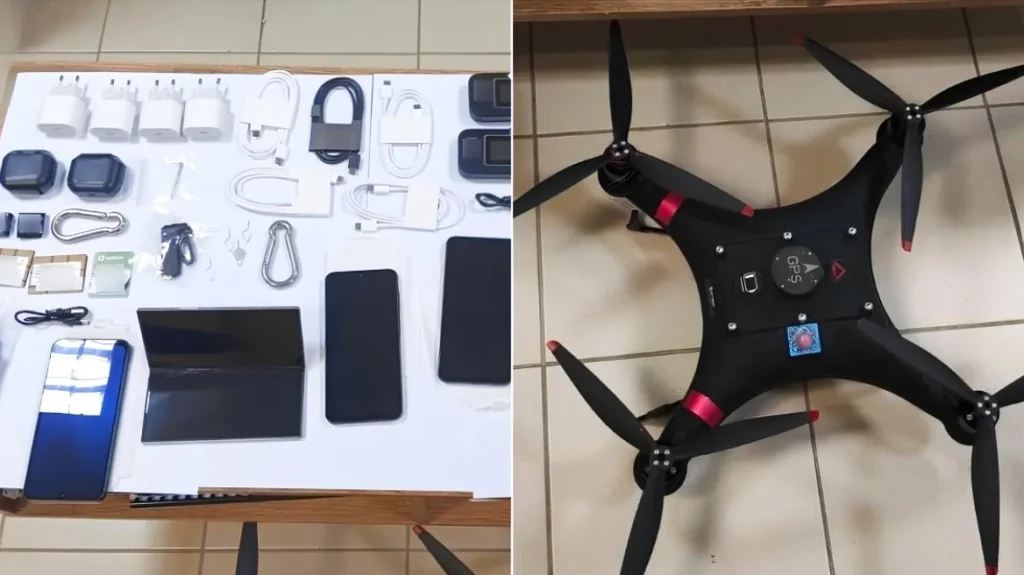 Το ελληνικό anti-drone σύστημα «Κένταυρος» απέτρεψε απόπειρα μεταφοράς παράνομου φορτίου στις φυλακές Χανίων, δείτε εικόνες Το ελληνικό anti-drone σύστημα «Κένταυρος» απέτρεψε απόπειρα μεταφοράς παράνομου φορτίου στις φυλακές Χανίων, δείτε εικόνες