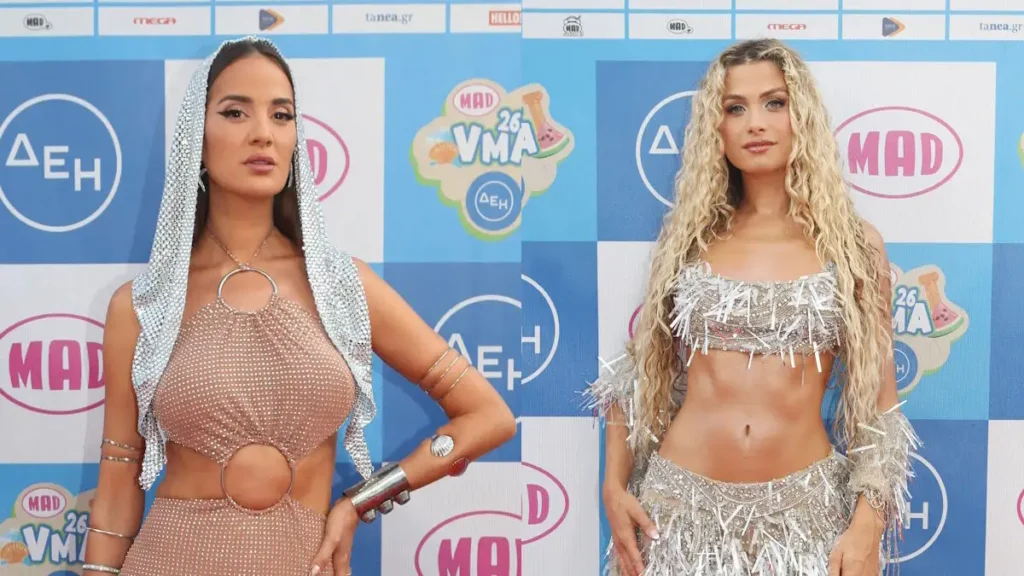 Mad VMA 2026: Οι εντυπωσιακές εμφανίσεις στο κόκκινο χαλί και η εκρηκτική έναρξη με Akyla και Marseaux