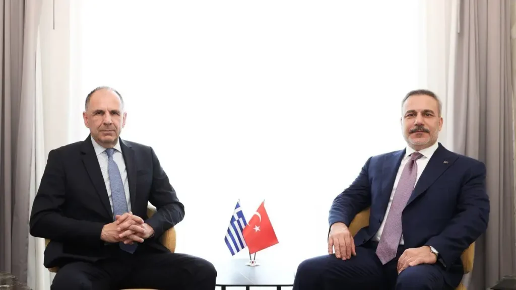Γεραπετρίτης σε Φιντάν για «Γαλάζια Πατρίδα»: «Έχει δημιουργηθεί μια αναίτια ένταση σε Ελλάδα και Τουρκία»