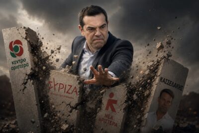 Ο Εξολοθρευτής της Κεντροαριστεράς: Πώς να διαλύσεις 3 κόμματα σε 1 χρόνο με ένα “Λ” Coming Soon (Ξανά)