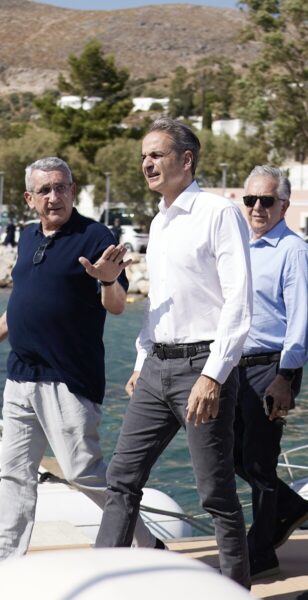 Στη Λέρο και το Αγαθονήσι με τον Πρωθυπουργό ο Βασίλης Α. Υψηλάντης