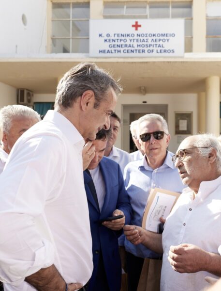Στη Λέρο και το Αγαθονήσι με τον Πρωθυπουργό ο Βασίλης Α. Υψηλάντης