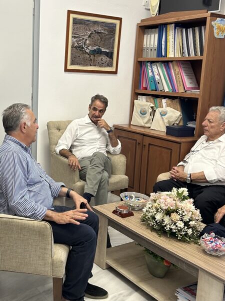 Στη Λέρο και το Αγαθονήσι με τον Πρωθυπουργό ο Βασίλης Α. Υψηλάντης