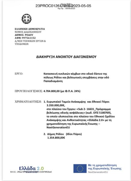 Καμπουρης Τηλεμαχος: Η ιστορία ενός έργου δεν γράφεται με φωτογραφίες.