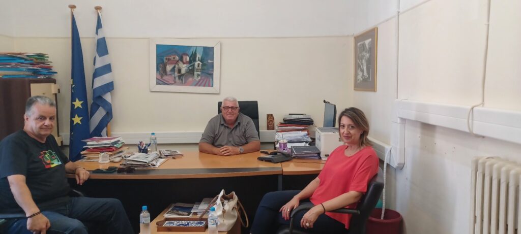 Επίσκεψη υψηλόβαθμων στελεχών του ΕΛΓΑ στην Περιφέρεια Νοτίου Αιγαίου Επίσκεψη υψηλόβαθμων στελεχών του ΕΛΓΑ στην Περιφέρεια Νοτίου Αιγαίου