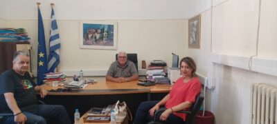 Επίσκεψη υψηλόβαθμων στελεχών του ΕΛΓΑ στην Περιφέρεια Νοτίου Αιγαίου