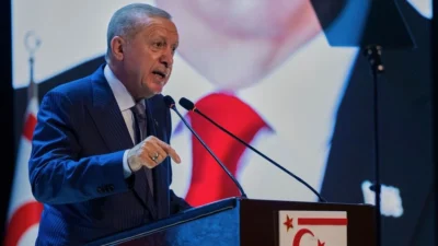 Ερντογάν για Κυπριακό: «Δεν θα αφήσουμε ποτέ μόνους τους Τουρκοκύπριους αδελφούς μας»