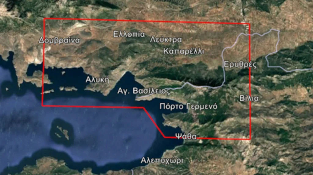 Ενεργοποιήθηκε η υπηρεσία Copernicus για τις δασικές πυρκαγιές της Βοιωτίας Ενεργοποιήθηκε η υπηρεσία Copernicus για τις δασικές πυρκαγιές της Βοιωτίας