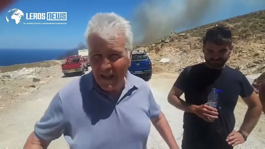 Δήμαρχος Λέρου για πυρκαγιά: “Δεν υπάρχει φόβος επέκτασης σε οικισμό – Άψογος ο συντονισμός των υπηρεσιών” Δήμαρχος Λέρου για πυρκαγιά: “Δεν υπάρχει φόβος επέκτασης σε οικισμό – Άψογος ο συντονισμός των υπηρεσιών”
