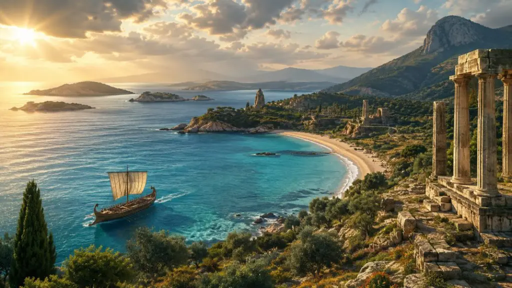 Όλα τα φώτα στραμμένα στην Ελλάδα: Η «Οδύσσεια» του Κρίστοφερ Νόλαν απογειώνει το διεθνές ενδιαφέρον για τη χώρα Όλα τα φώτα στραμμένα στην Ελλάδα: Η «Οδύσσεια» του Κρίστοφερ Νόλαν απογειώνει το διεθνές ενδιαφέρον για τη χώρα
