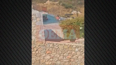 Απίστευτο περιστατικό στη Μάνη: Πάρκαρε το αυτοκίνητο στην… πισίνα ξενοδοχείου, δείτε βίντεο