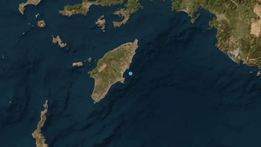 Σεισμός στη Ρόδο μεγέθους 3,6 Ρίχτερ