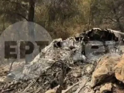 Φωτογραφικό ντοκουμέντο από το δεύτερο ελικόπτερο που συνετρίβη στην Ψάθα